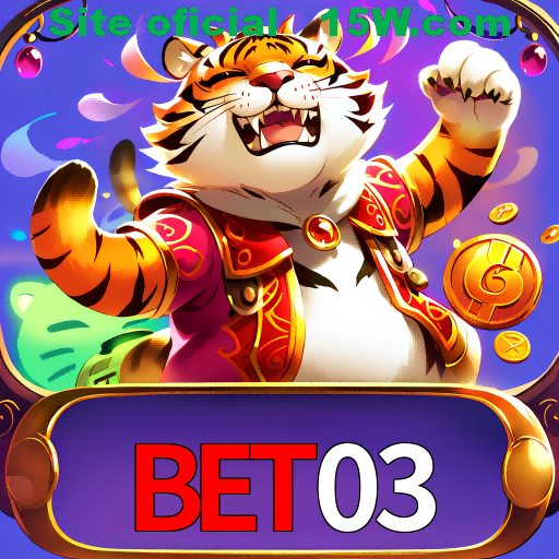 Imagem promocional da Bet03 mostrando a plataforma e suas vantagens